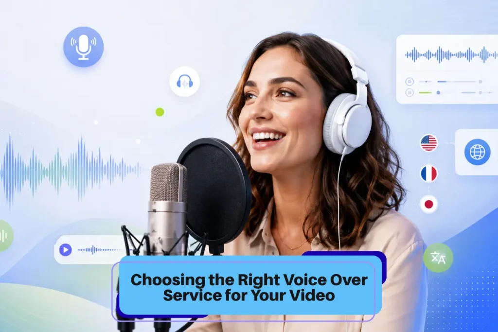 Choosing the Right Voice Over Service for Your Video (2026 Guide) 1 voice over service