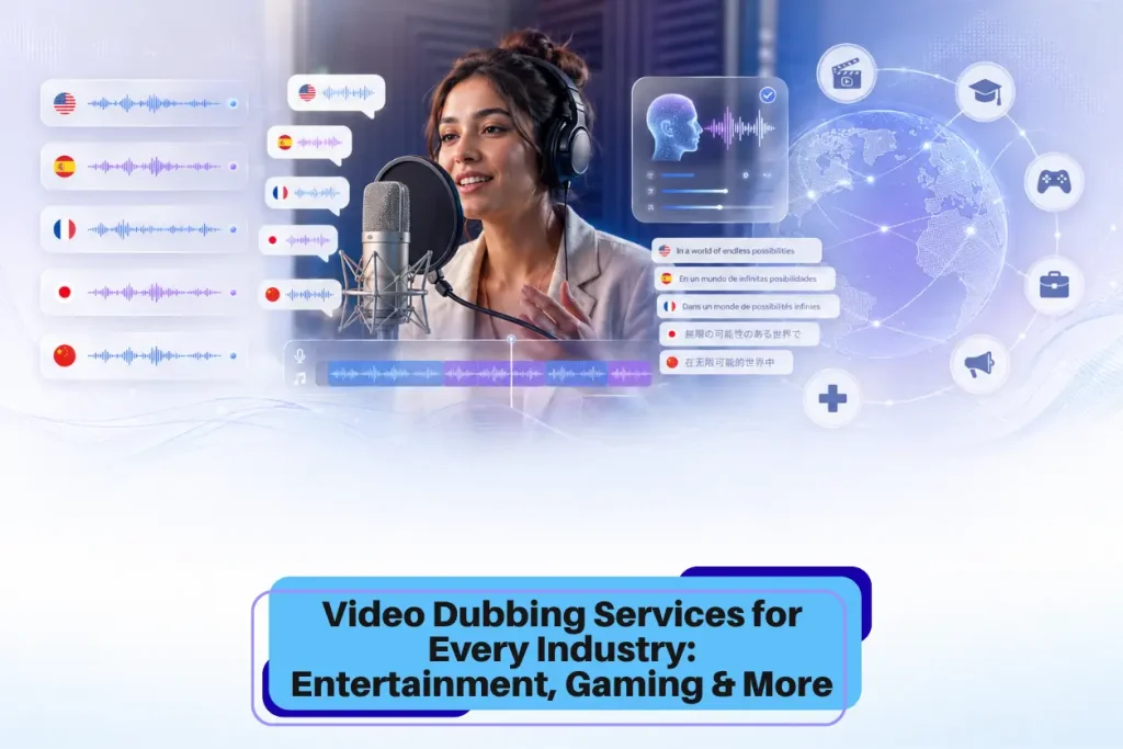 video dubbing services