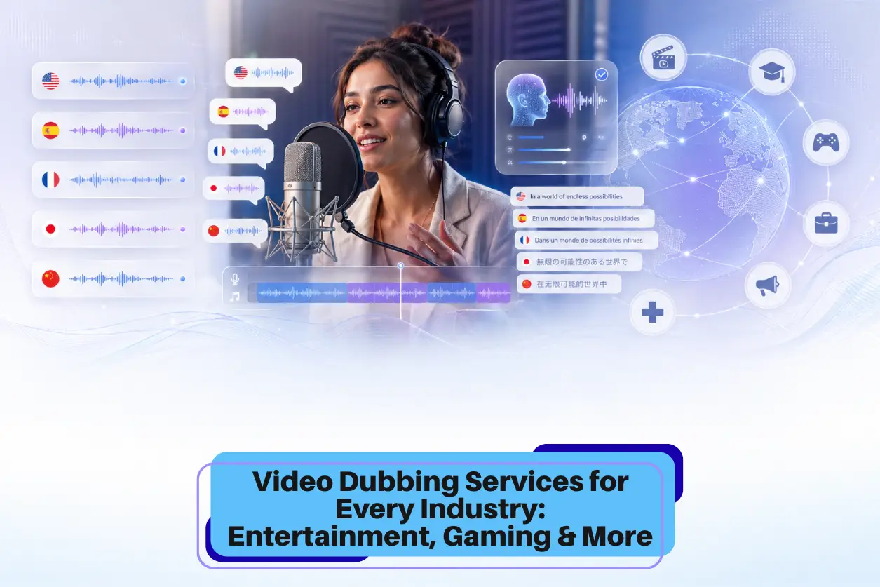 video dubbing services