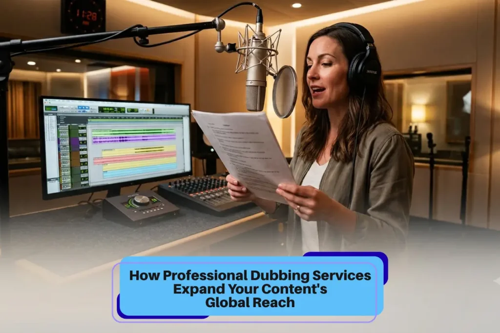 How Professional Dubbing Services Expand Your Content's Global Reach 2 professional dubbing services