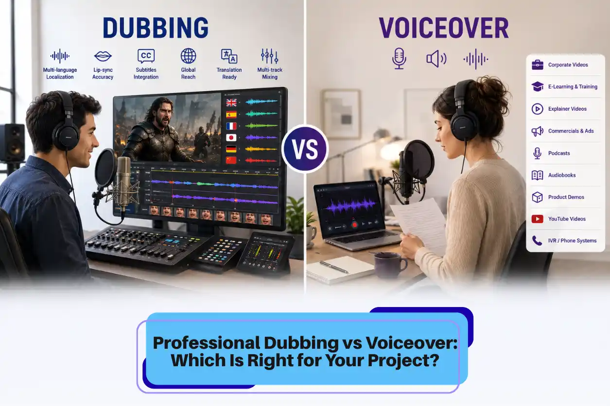 professional dubbing