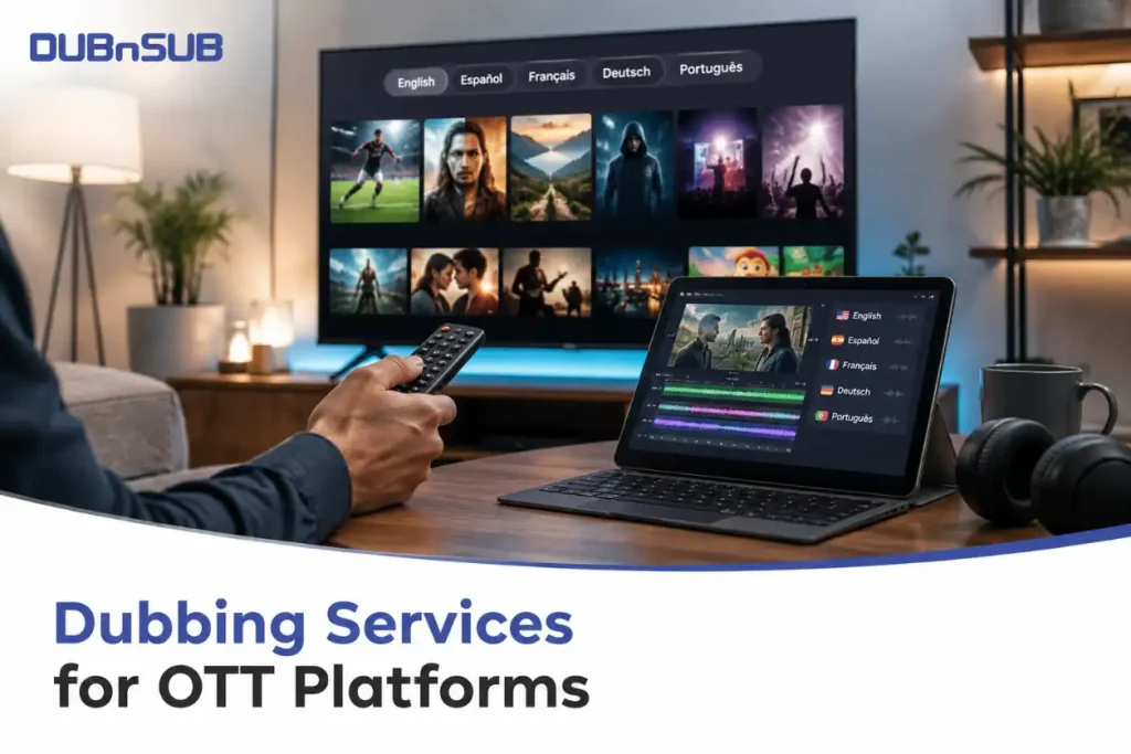 dubbing services for ott